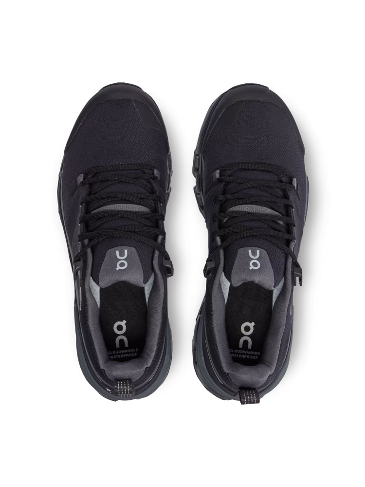 On-running Cloudwander Waterproof Women's Black | Eclipse 73.98602 wandelschoenen dames online bestellen bij Kathmandu Outdoor & Travel