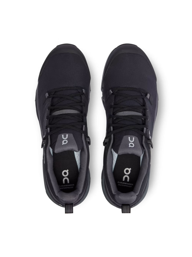 On-running Cloudwander Waterproof Black | Eclipse 73.98606 wandelschoenen heren online bestellen bij Kathmandu Outdoor & Travel