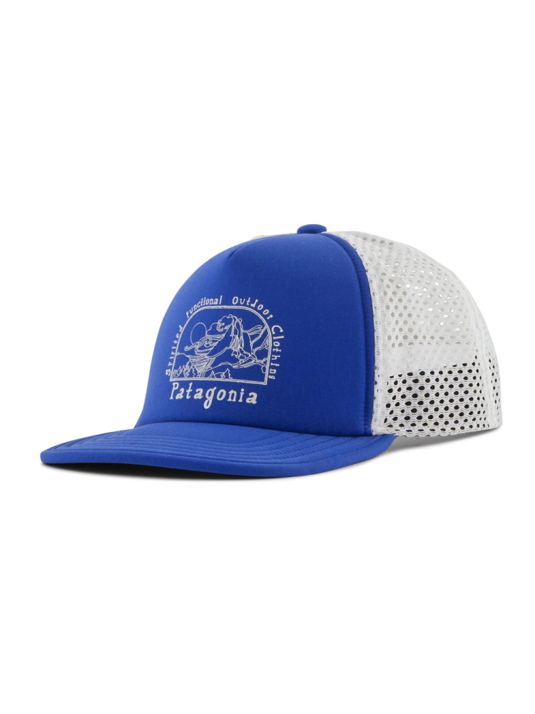 Patagonia Patagonia Duckbill Trucker Hat 28757-LFPA kleding accessoires Patagonia Duckbill Trucker Hat LostAndFound Passage Blue 28757-LFPA kleding accessoires online bestellen bij Kathmandu Outdoor & Travel