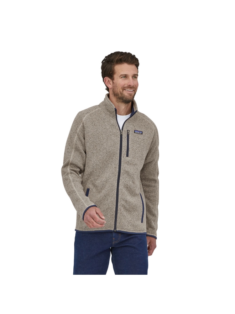 Patagonia Better Sweater Jacket Oar Tan 25528-ORTN fleeces en truien online bestellen bij Kathmandu Outdoor & Travel