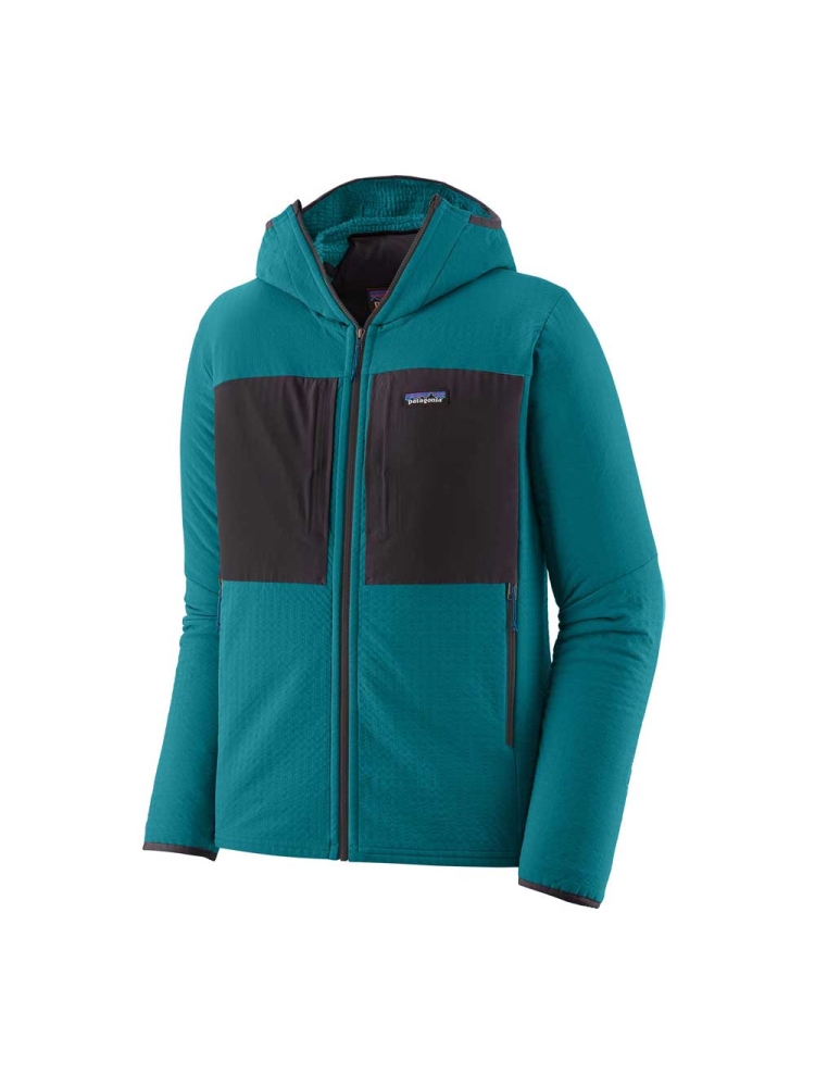 Patagonia R2 TechFace Hoody Belay Blue 83731-BLYB fleeces en truien online bestellen bij Kathmandu Outdoor & Travel