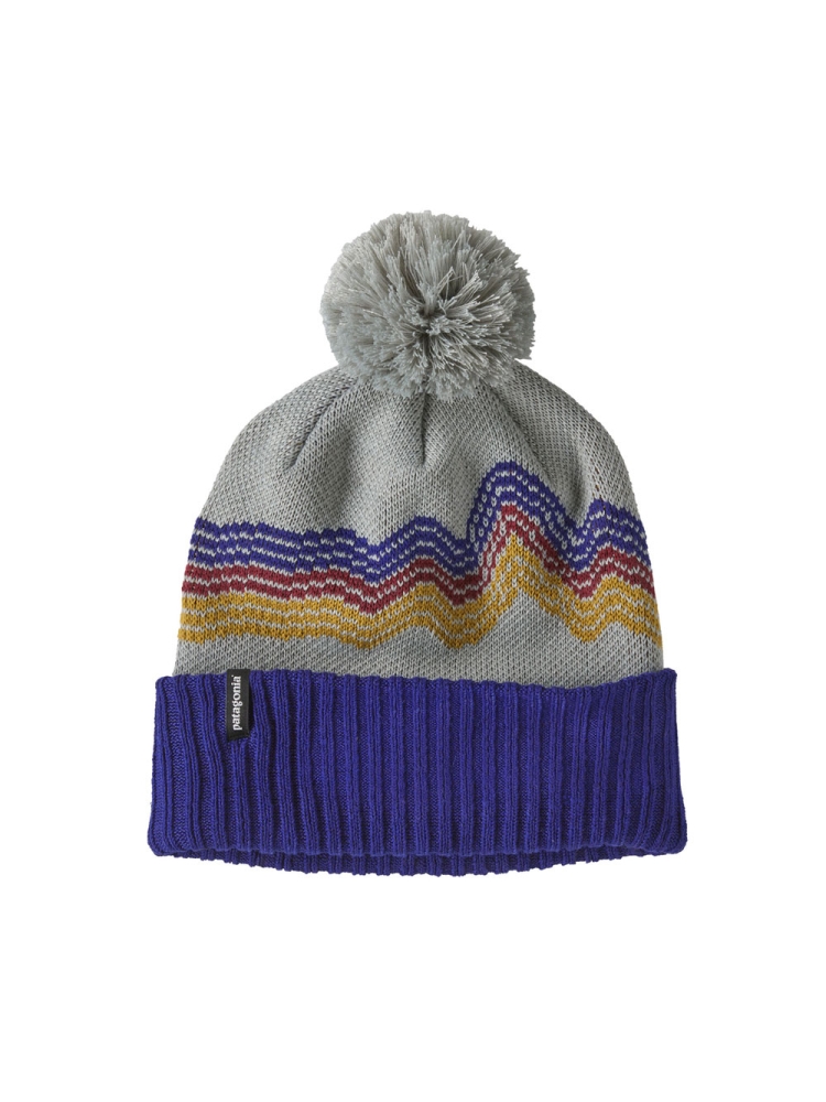 Patagonia Powder Town Beanie Ridge Rise: Sleet Green 29187-RESL kleding accessoires online bestellen bij Kathmandu Outdoor & Travel