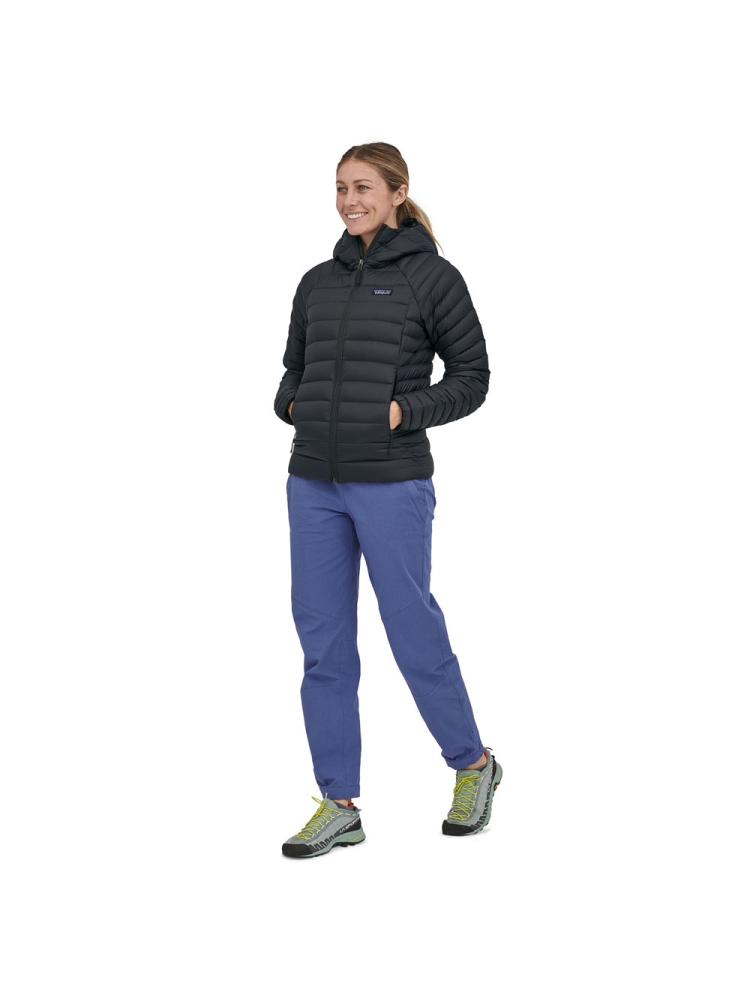 Patagonia Down Sweater Hoody Women's Black 84712-BLK jassen online bestellen bij Kathmandu Outdoor & Travel