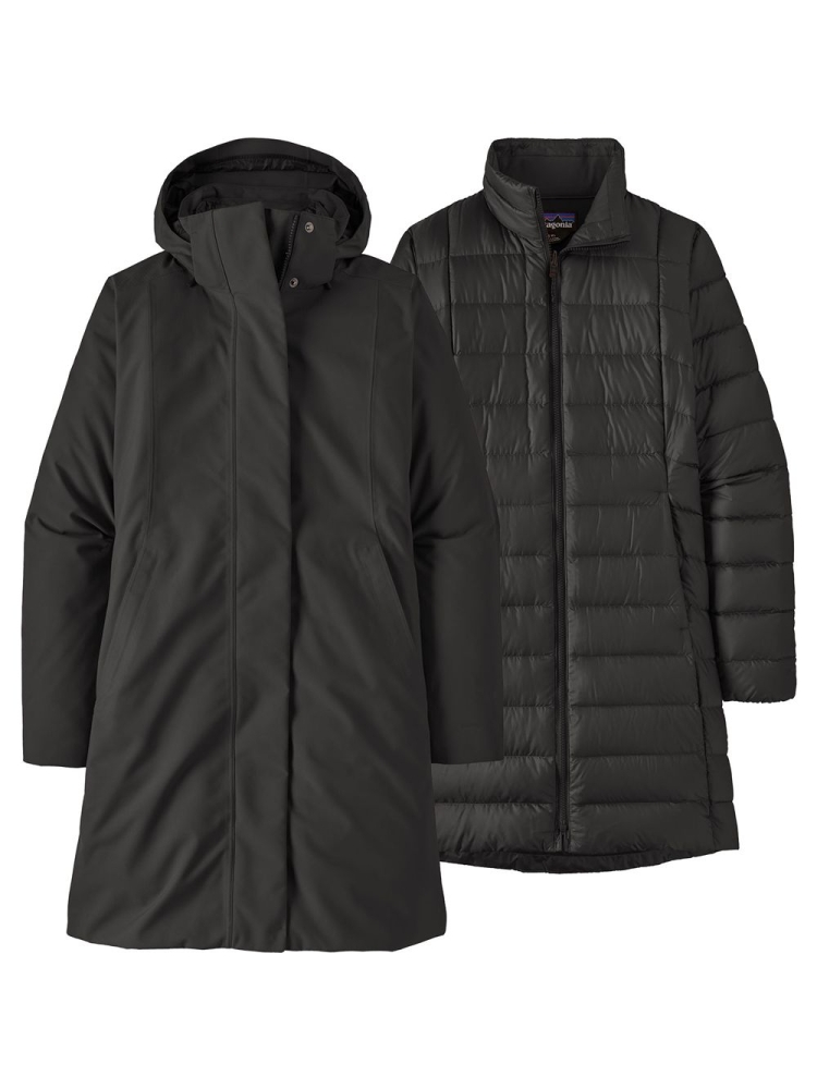 Patagonia Tres 3-in-1 Parka Women's Black 28411-BLK jassen online bestellen bij Kathmandu Outdoor & Travel