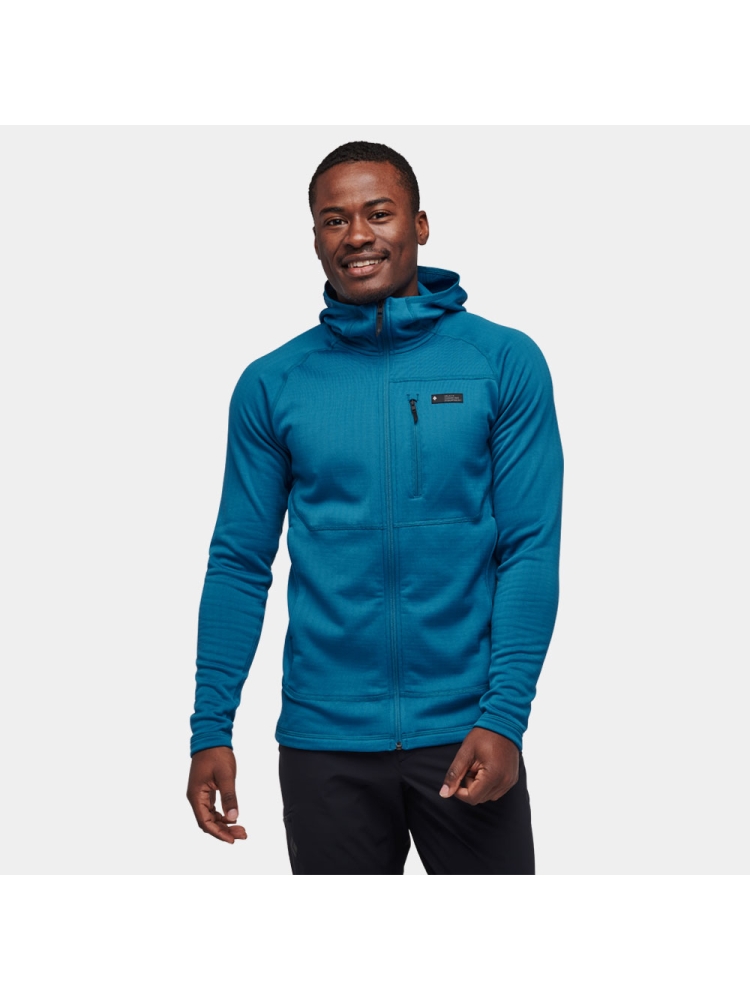 Black Diamond Black Diamond Factor Hoody AP744040-4015 fleeces en truien Black Diamond Factor Hoody Kingfisher AP744040-4015 fleeces en truien online bestellen bij Kathmandu Outdoor & Travel