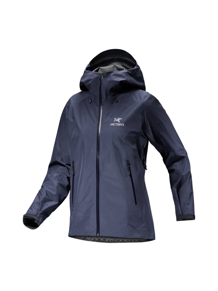 Arc'teryx Beta LT Jacket Women's Black Sapphire 6716-001280 jassen online bestellen bij Kathmandu Outdoor & Travel