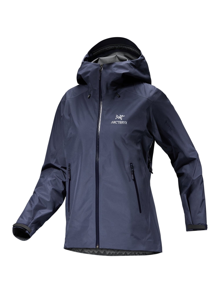 Arc'teryx Beta LT Jacket Women's Black Sapphire 6716-001280 jassen online bestellen bij Kathmandu Outdoor & Travel