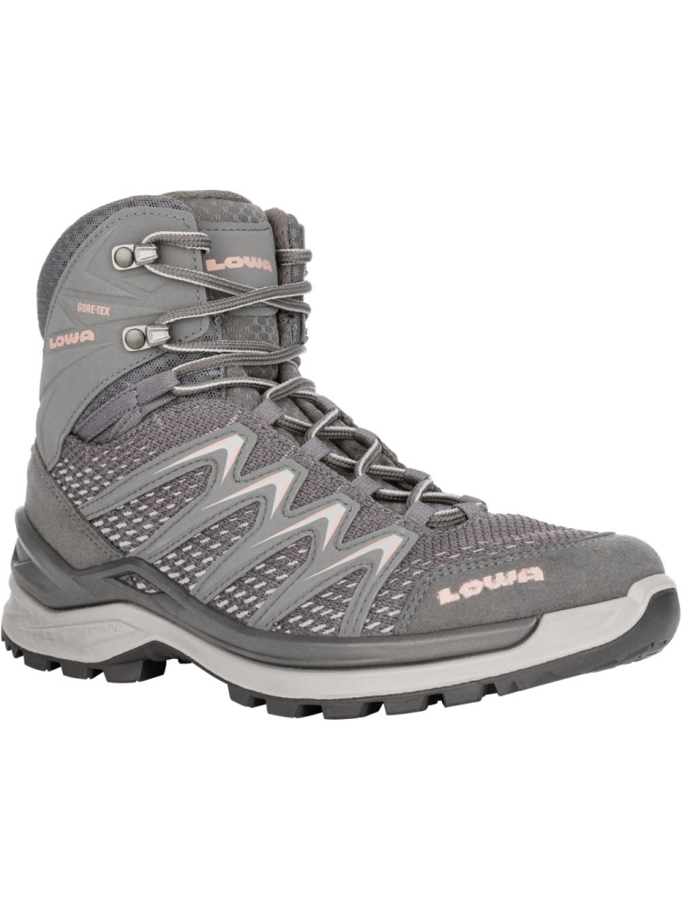 Lowa Innox Pro GTX Mid Ws anthracite/rose LM320703-9707 wandelschoenen dames online bestellen bij Kathmandu Outdoor & Travel