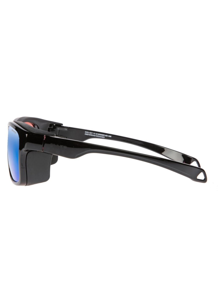 Sinner Whitepass II Shiny Black/Matte Black SISU-875-10-48 zonnebrillen online bestellen bij Kathmandu Outdoor & Travel