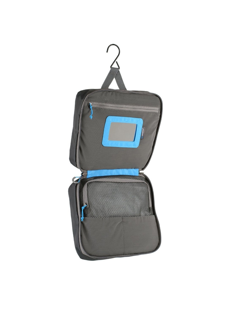 LifeVenture Wash Bag 22x18x8 Grey 142026 toiletartikelen online bestellen bij Kathmandu Outdoor & Travel