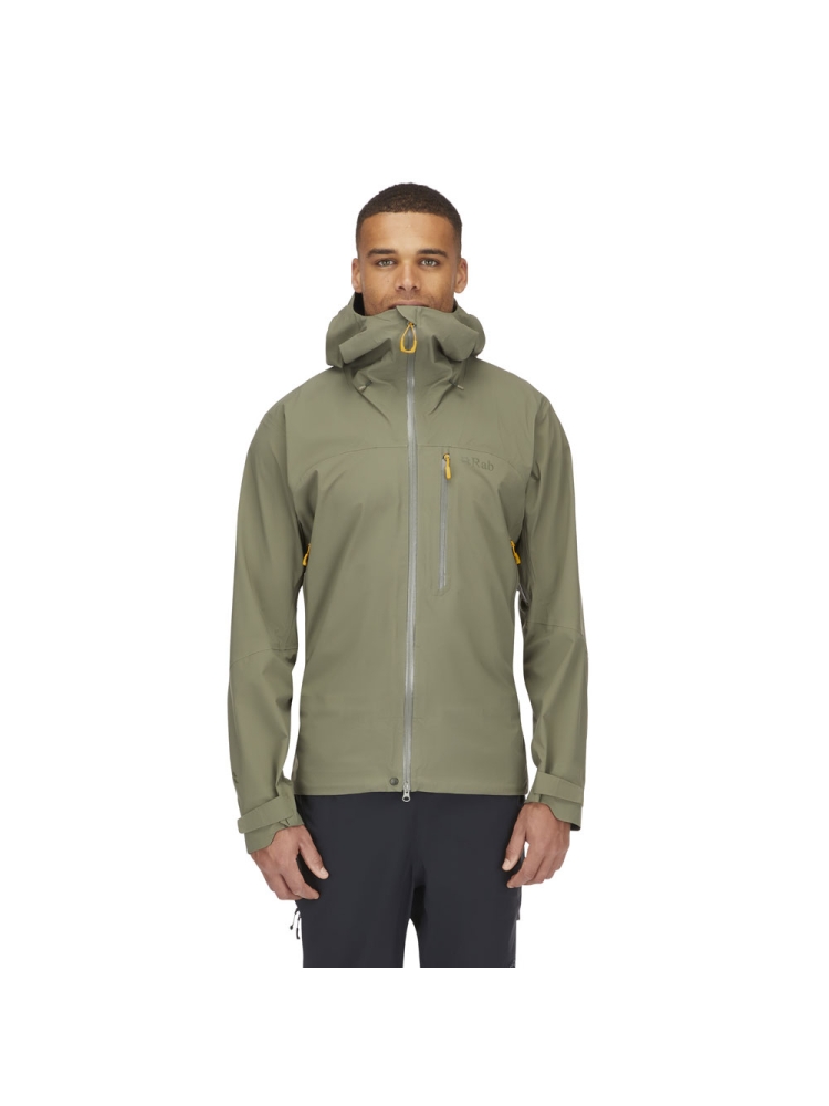 Rab Firewall Jacket Light Khaki QWH-32-LKH jassen online bestellen bij Kathmandu Outdoor & Travel