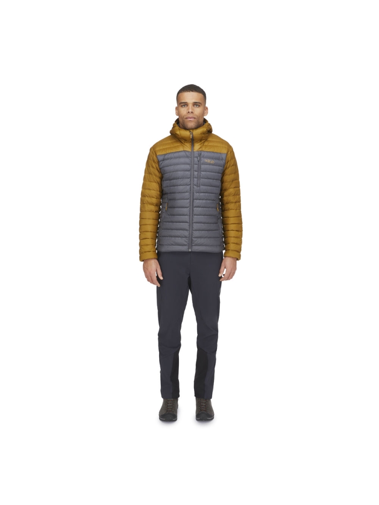 Rab Microlight Alpine Jacket  Footprint/Graphene QDB-12-FGP jassen online bestellen bij Kathmandu Outdoor & Travel