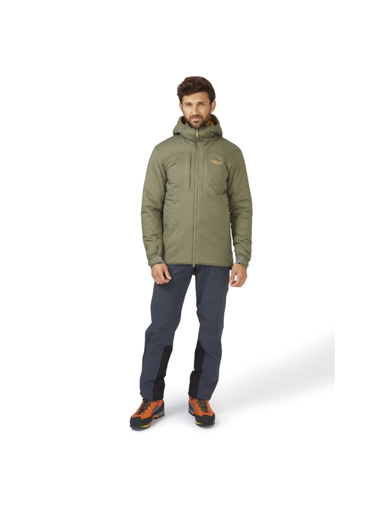 Rab Xenair Alpine Jacket Light Khaki QIP-09-LKH jassen online bestellen bij Kathmandu Outdoor & Travel