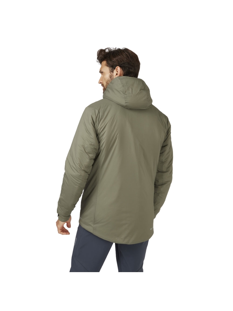 Rab Xenair Alpine Jacket Light Khaki QIP-09-LKH jassen online bestellen bij Kathmandu Outdoor & Travel