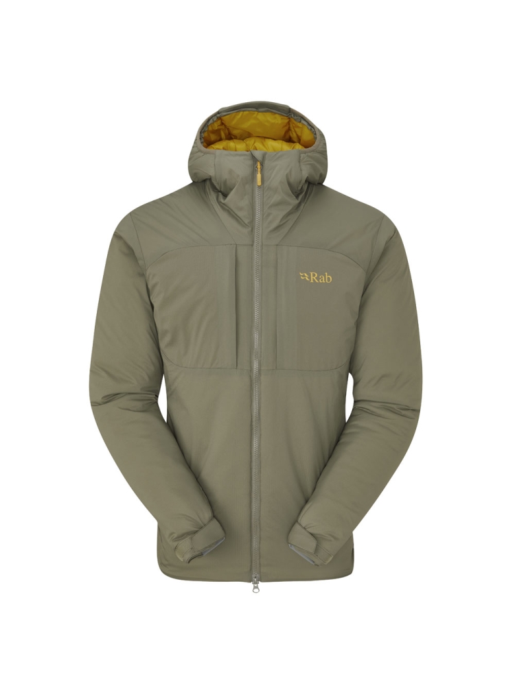 Rab Xenair Alpine Jacket Light Khaki QIP-09-LKH jassen online bestellen bij Kathmandu Outdoor & Travel