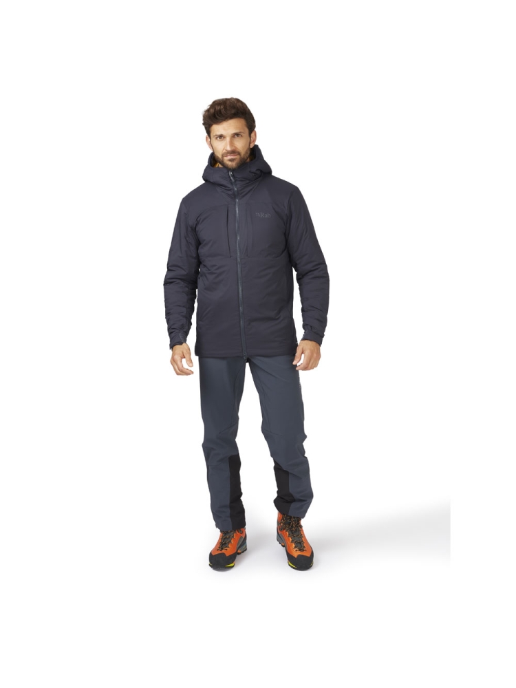 Rab Xenair Alpine Jacket Ebony (Footprint) QIP-09-EBF jassen online bestellen bij Kathmandu Outdoor & Travel