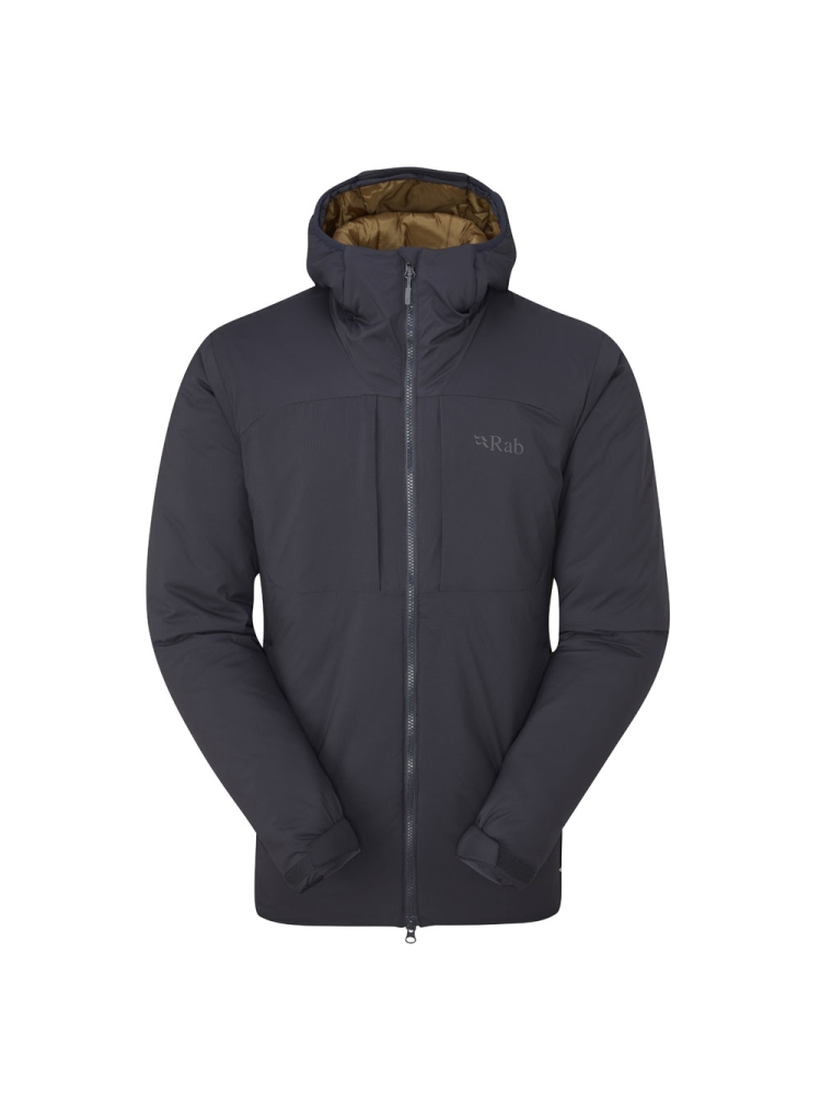 Rab Xenair Alpine Jacket Ebony (Footprint) QIP-09-EBF jassen online bestellen bij Kathmandu Outdoor & Travel