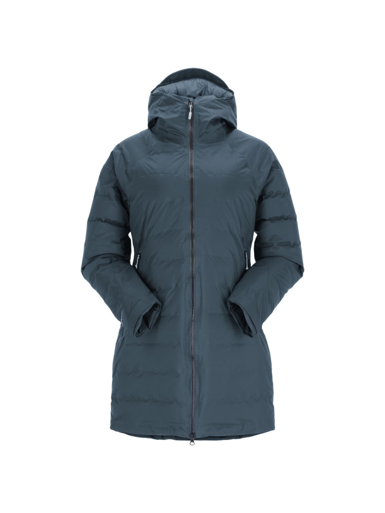 Rab Rab Valiance Parka Women's QDB-51-ORB jassen Rab Valiance Parka Women's Orion Blue QDB-51-ORB jassen online bestellen bij Kathmandu Outdoor & Travel