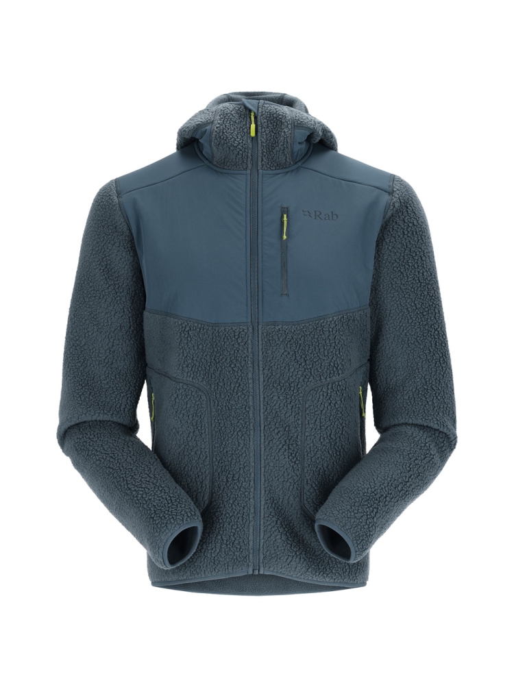 Rab Outpost Hoody Orion Blue QFF-65-ORB fleeces en truien online bestellen bij Kathmandu Outdoor & Travel