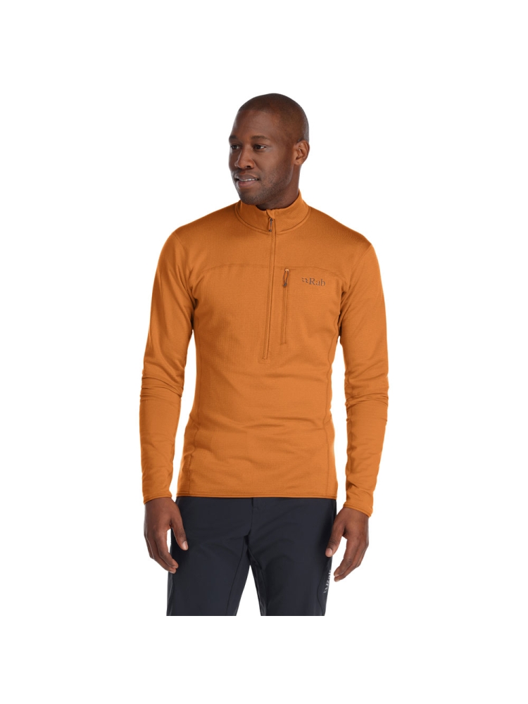 Rab Ascendor Pull-On Marmalade QFF-44-MAM fleeces en truien online bestellen bij Kathmandu Outdoor & Travel