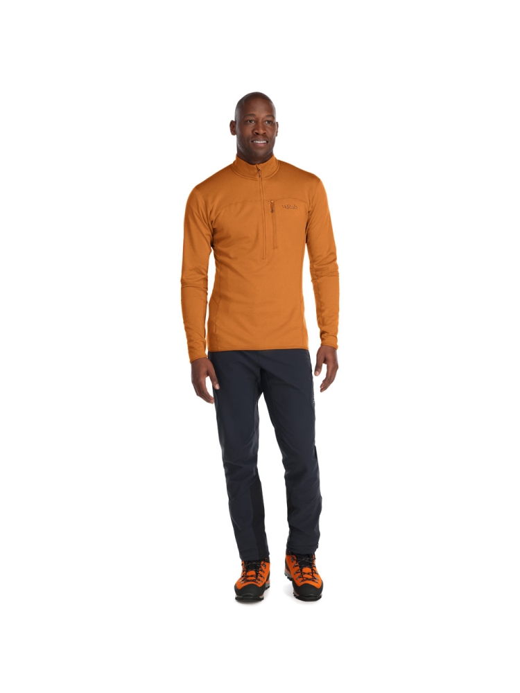 Rab Ascendor Pull-On Marmalade QFF-44-MAM fleeces en truien online bestellen bij Kathmandu Outdoor & Travel