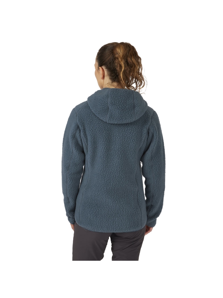 Rab Shearling Hoody Women's Orion Blue QFF-84-ORB fleeces en truien online bestellen bij Kathmandu Outdoor & Travel