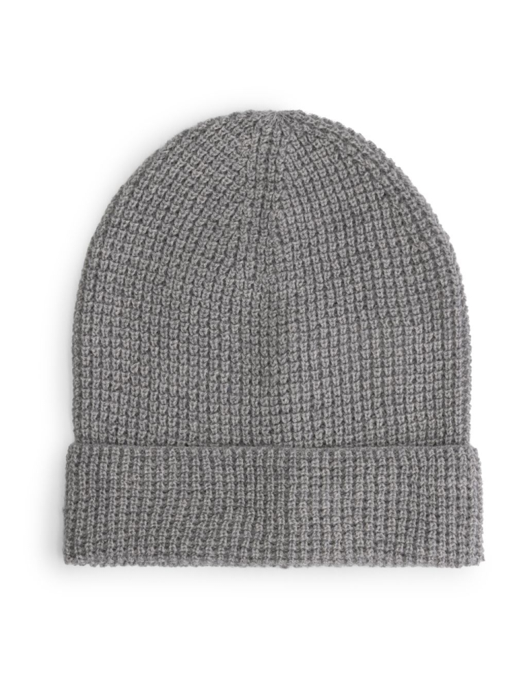Blue Loop Originals Waffle Beanie GreyMelang U-WBE015-23-B114 kleding accessoires online bestellen bij Kathmandu Outdoor & Travel