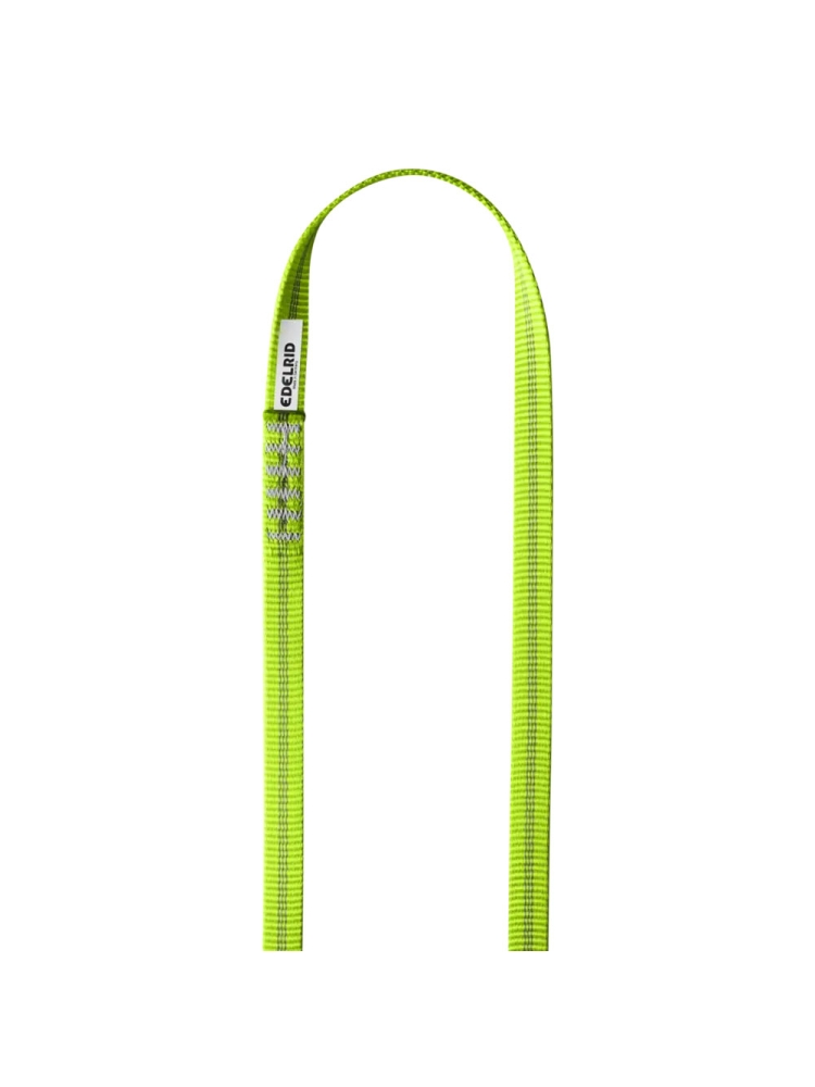 Edelrid PES Sling 16 mm x 60 cm Neon Green 739300604990 klimtouw en bandsling online bestellen bij Kathmandu Outdoor & Travel