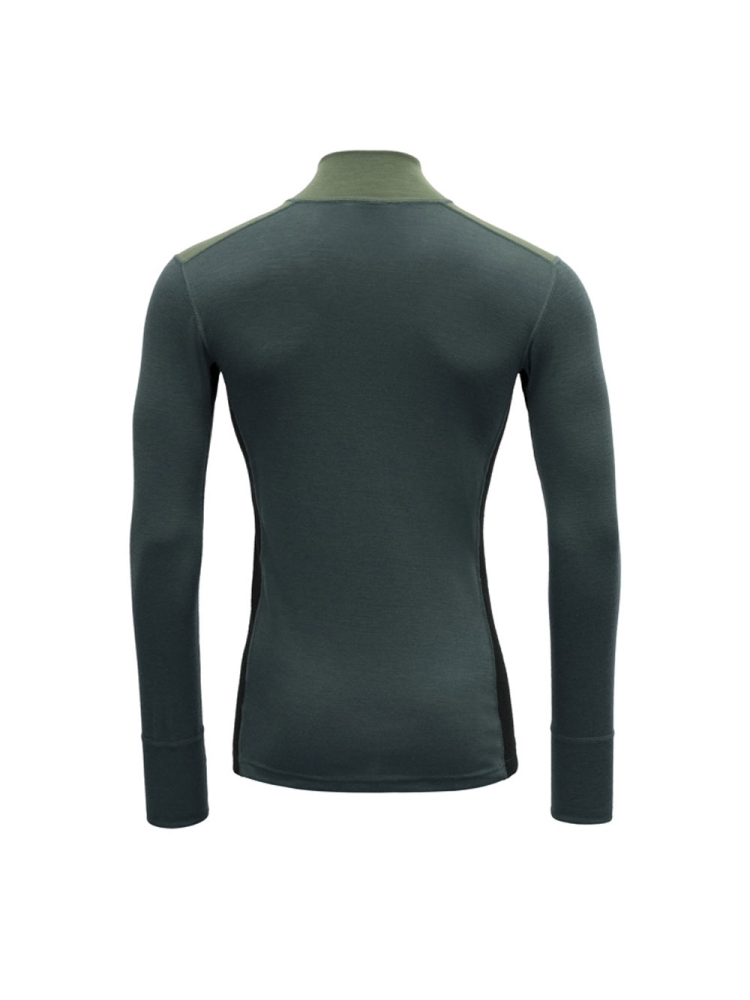 Devold Lauparen Merino 190 Zip Neck Forest/Woods/Black GO 245 240 A-421A onderkleding/thermokleding online bestellen bij Kathmandu Outdoor & Travel