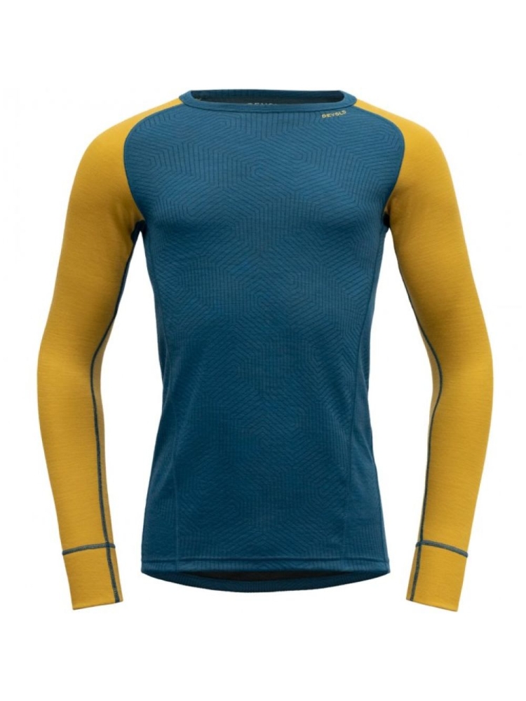 Devold Duo Active Merino 205 Shirt Flood/Arrowwood GO 232 224 A-422D onderkleding/thermokleding online bestellen bij Kathmandu Outdoor & Travel