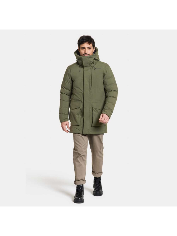 Didriksons Akilles Usx Parka Deep Green 504913-300 jassen online bestellen bij Kathmandu Outdoor & Travel
