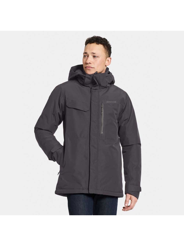 Didriksons Stefan Usx Jacket Black 505041-060 jassen online bestellen bij Kathmandu Outdoor & Travel