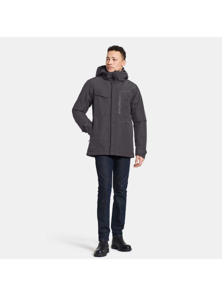 Didriksons Stefan Usx Jacket Black 505041-060 jassen online bestellen bij Kathmandu Outdoor & Travel