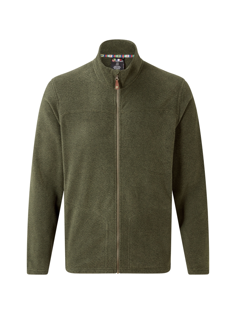 Sherpa Adventure Gear Rolpa Eco Jacket EVERGREEN SM16052-800 fleeces en truien online bestellen bij Kathmandu Outdoor & Travel