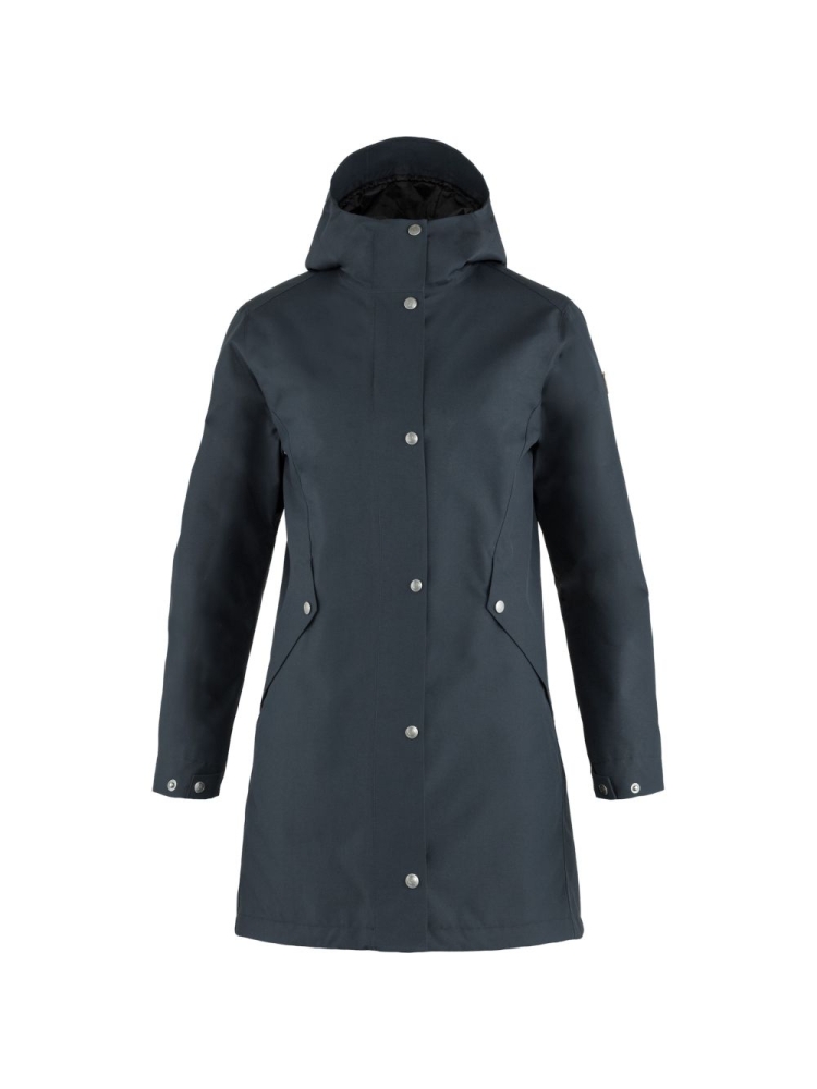 Fjällräven Visby 3 in 1 Jacket Women's Dark Navy 84131-555 jassen online bestellen bij Kathmandu Outdoor & Travel