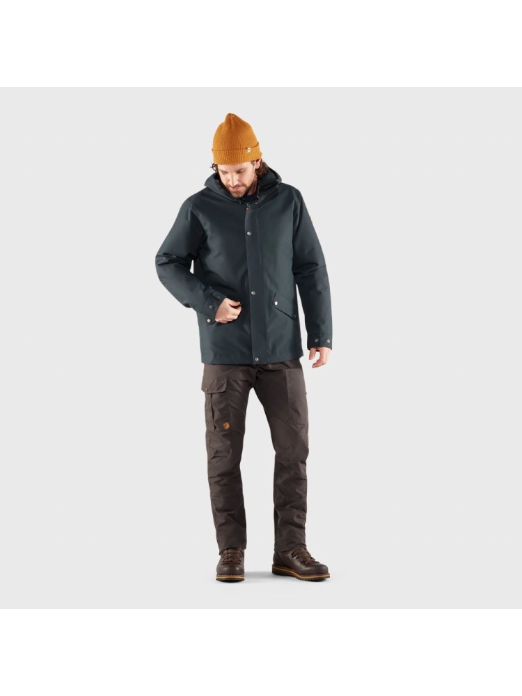 Fjällräven Visby 3 in 1 Jacket Dark Navy 84130-555 jassen online bestellen bij Kathmandu Outdoor & Travel