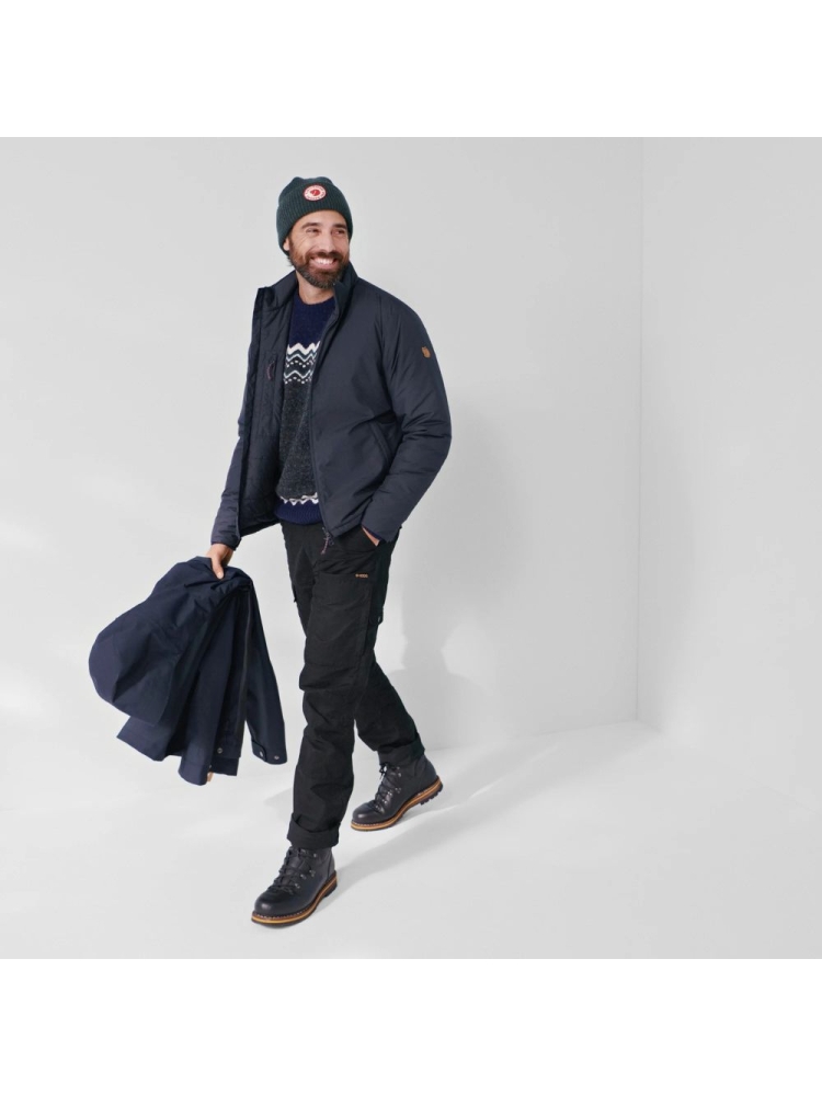 Fjällräven Visby 3 in 1 Jacket Dark Navy 84130-555 jassen online bestellen bij Kathmandu Outdoor & Travel