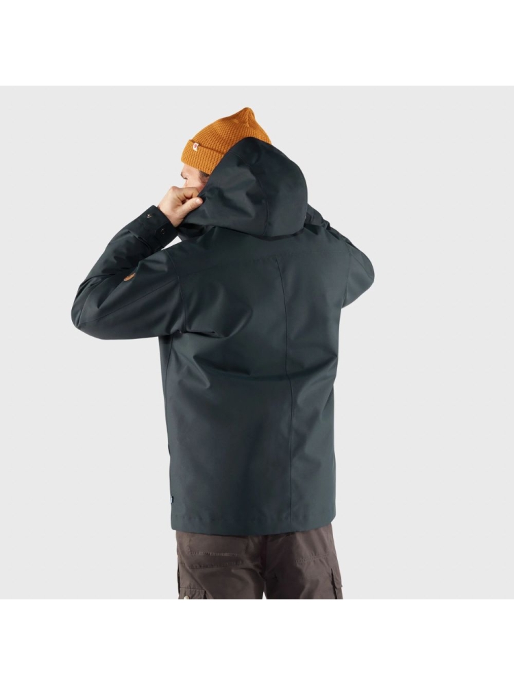 Fjällräven Visby 3 in 1 Jacket Dark Navy 84130-555 jassen online bestellen bij Kathmandu Outdoor & Travel