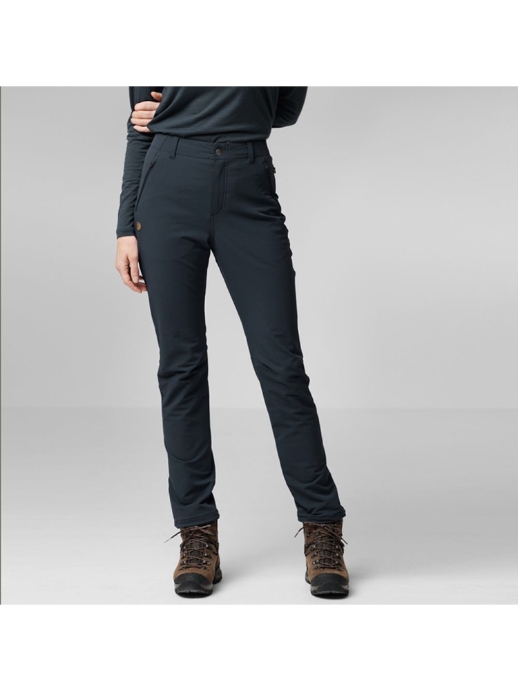 Fjällräven Abisko Winter Stretch Trousers Women's Black 87174-550 broeken online bestellen bij Kathmandu Outdoor & Travel