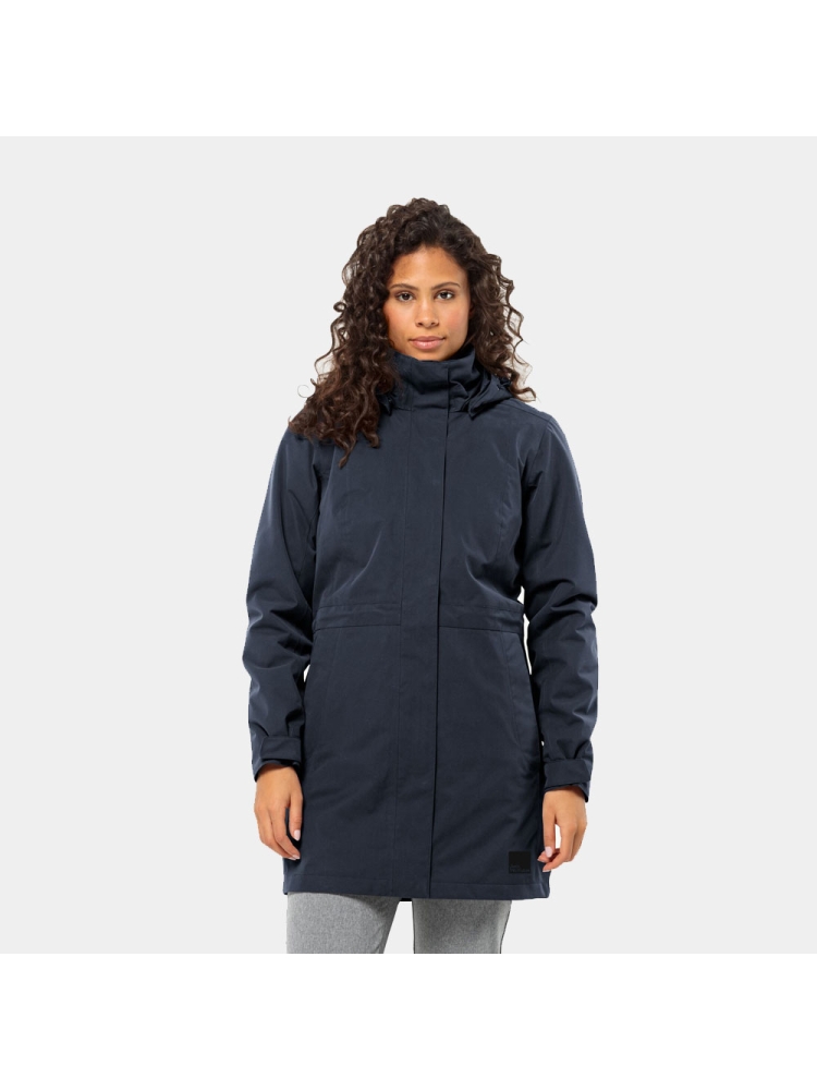 Jack Wolfskin Ottawa Coat Women's night blue 1107244-1010 jassen online bestellen bij Kathmandu Outdoor & Travel