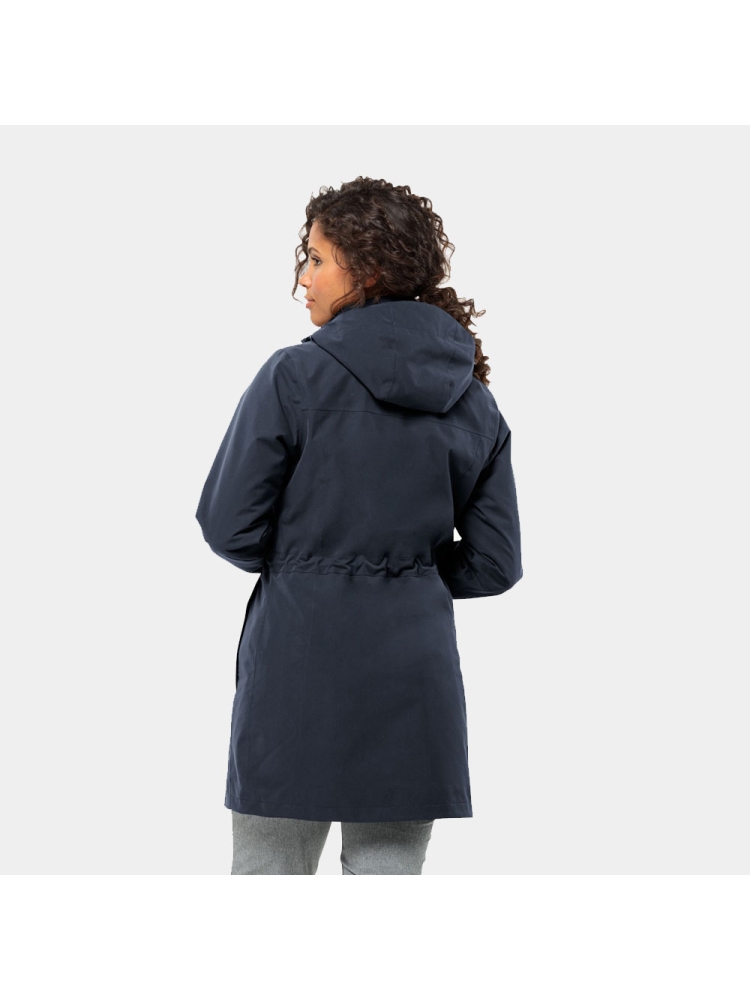 Jack Wolfskin Ottawa Coat Women's night blue 1107244-1010 jassen online bestellen bij Kathmandu Outdoor & Travel
