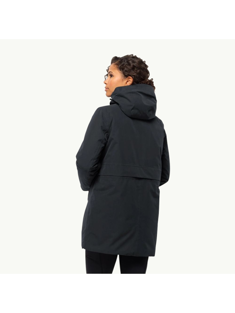 Jack Wolfskin Salier Coat Women's phantom 1116141-6350 jassen online bestellen bij Kathmandu Outdoor & Travel