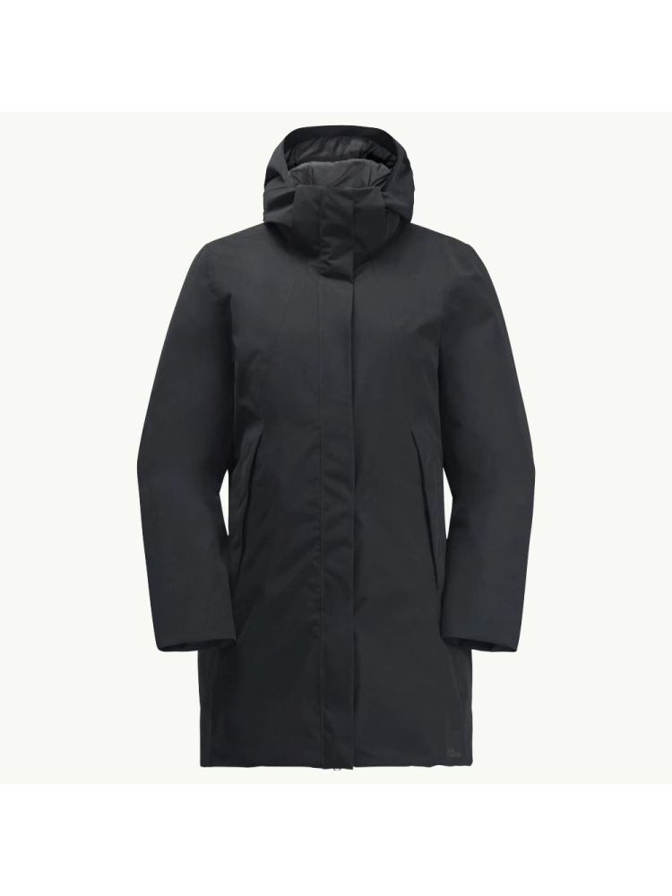 Jack Wolfskin Salier Coat Women's phantom 1116141-6350 jassen online bestellen bij Kathmandu Outdoor & Travel