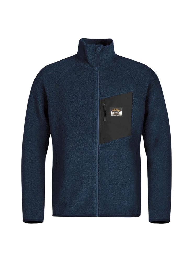 Lundhags Flok Wool Pile Light Navy 1113100-480 fleeces en truien online bestellen bij Kathmandu Outdoor & Travel