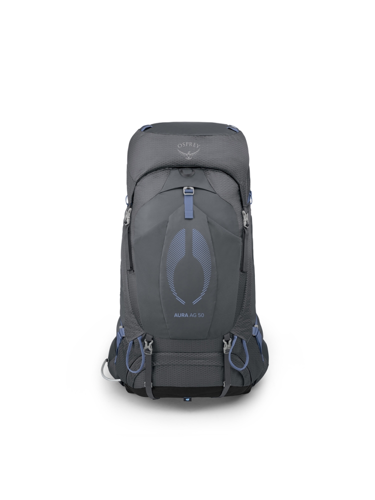 Osprey Aura AG 50 Women's Tungsten Grey 10003556 dagrugzakken online bestellen bij Kathmandu Outdoor & Travel