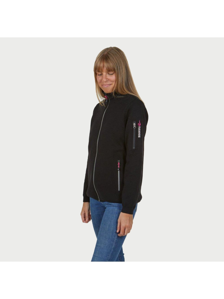 Ivanhoe Hedda Windbreaker Black 1100559-015 fleeces en truien online bestellen bij Kathmandu Outdoor & Travel