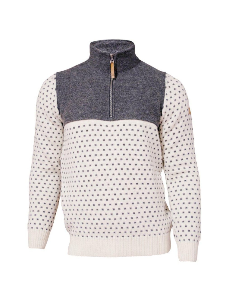 Ivanhoe Sverre half zip Off White 2100498-051 fleeces en truien online bestellen bij Kathmandu Outdoor & Travel