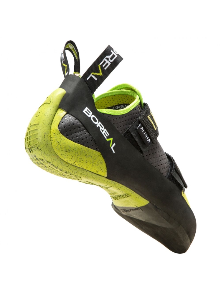 Boreal Alpha Graphite/Green 11205 klimschoenen online bestellen bij Kathmandu Outdoor & Travel