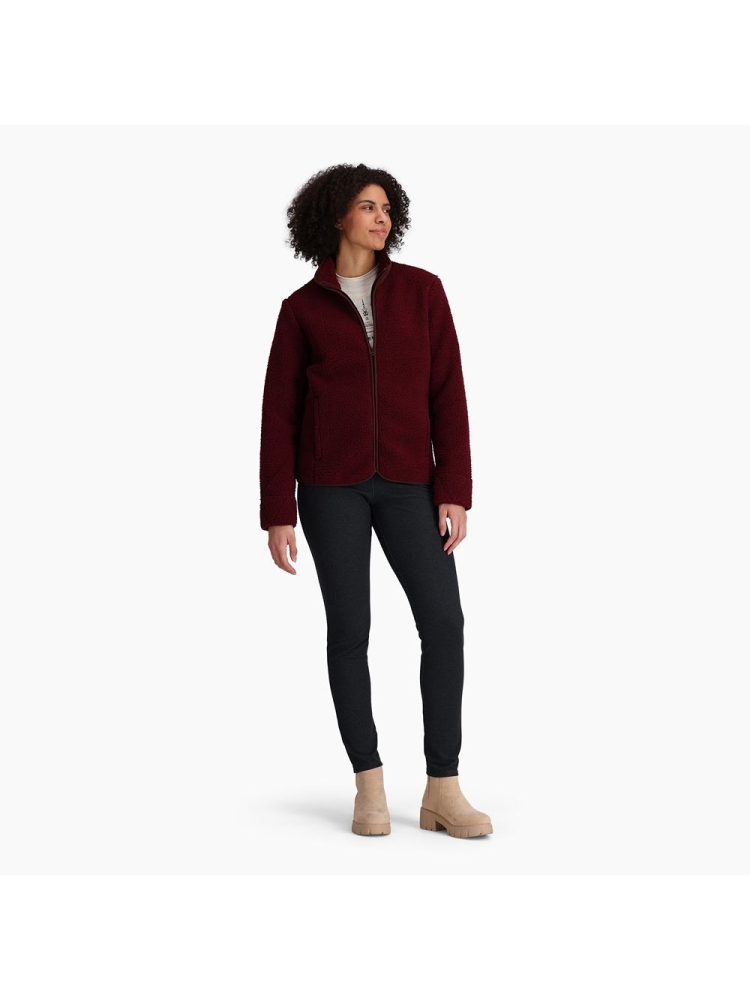 Royal Robbins Urbanesque Jacket Women's Burnt Grape 312027-596 fleeces en truien online bestellen bij Kathmandu Outdoor & Travel
