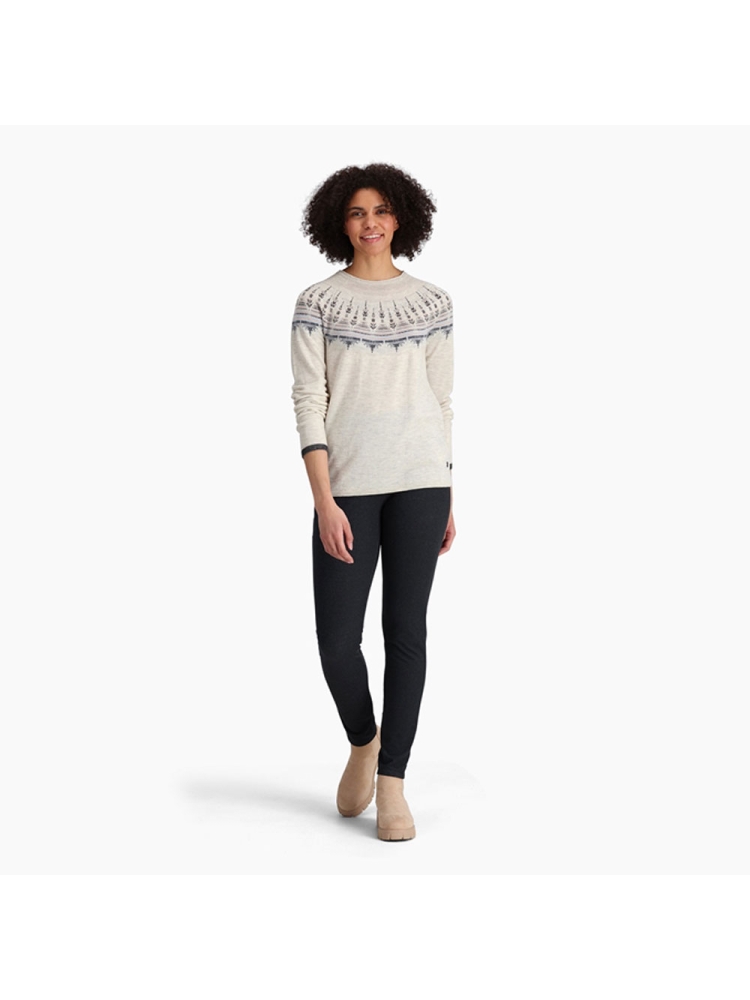 Royal Robbins Westlands Fairisle Crew Women's Sand Dollar Muir Pt 317027-176 fleeces en truien online bestellen bij Kathmandu Outdoor & Travel